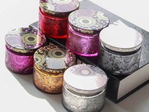 15 Barattoli Di Metallo Per Candele Fai-da-Te - Con Coperchio A Vite, 50x40 Mm, Ideali Per Artigianato, Cosmetici E Piccoli Oggetti