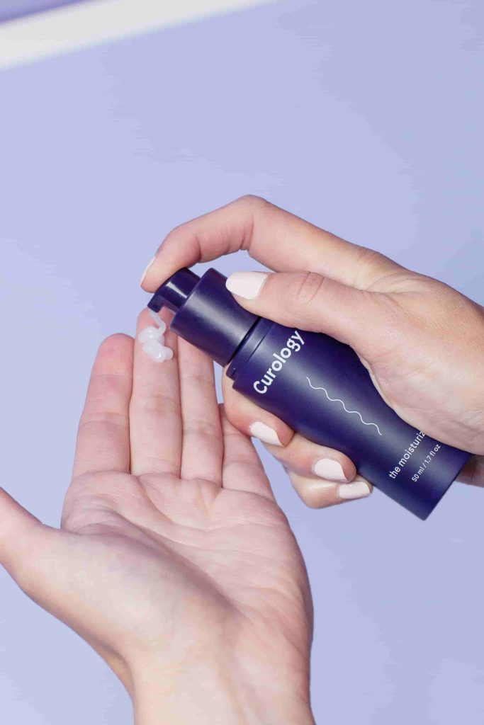 glass lotion bottle