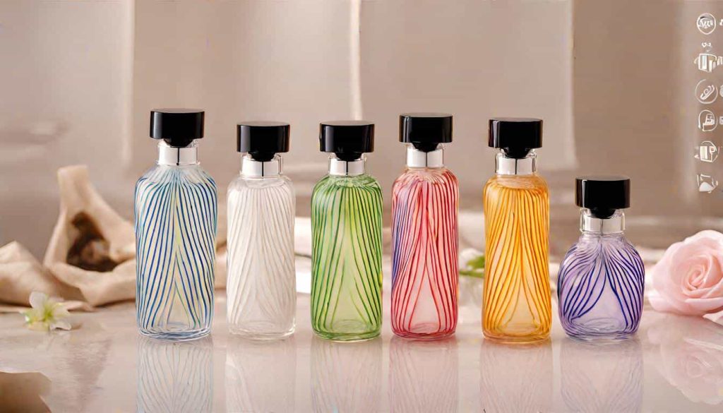 glass lotion bottle