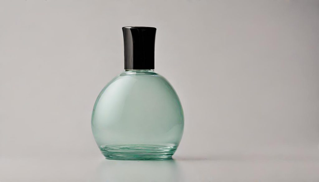 glass lotion bottle