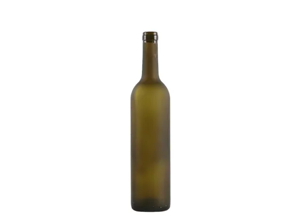 750ml アンバー 空ガラス ボルドー コルクワインボトル バルク - 信頼