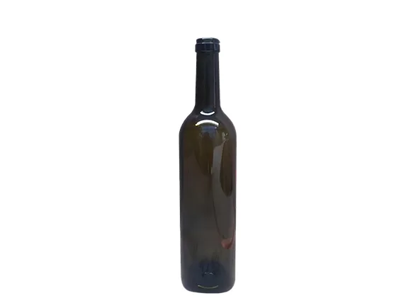 750ml アンバー 空ガラス ボルドー コルクワインボトル バルク - 信頼