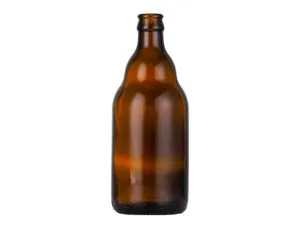 glass beer bottle 500ml amber