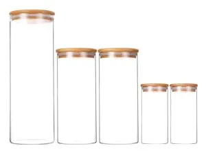 borosilicate jars