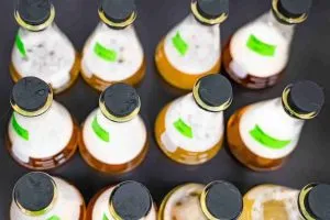 coffee in bottle