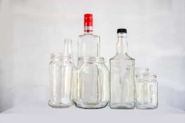Glass bottles and jars wholesale