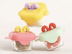 glass freezer jars