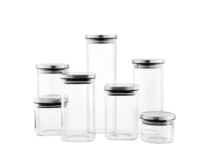 glass food jar