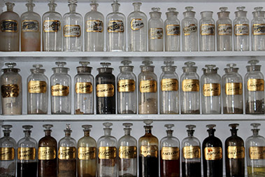 Glass Apothecary Jar