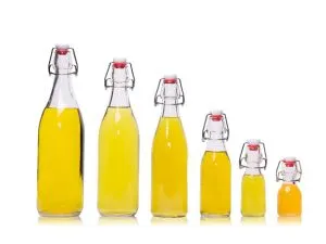 2oz 3oz 8oz 16oz 25oz 33oz Swing Top Transparent Beer Bottle For Sale