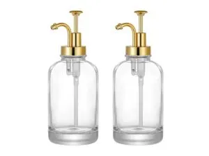 16oz Empty Clear Glass Coffee Syrup Bottles Wholesale