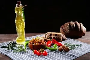 glass bottle for oil