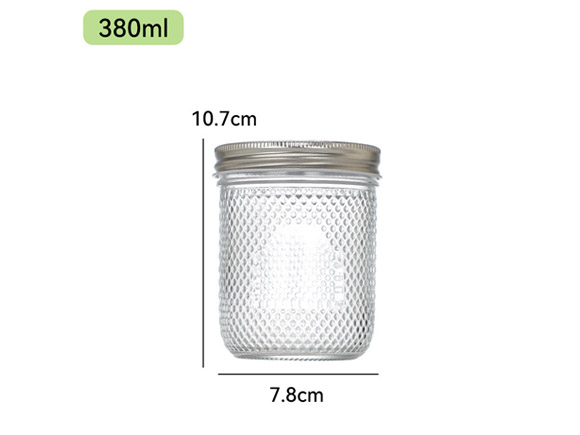 12oz 16oz 22oz Wide Mouth Wholesale Glass Pickle Jars With Metal