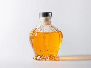 90ml 160ml Crown Empty Unique Glass Diffuser Bottles Wholesale Cork Sealing