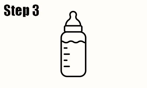 Sample baby bottle