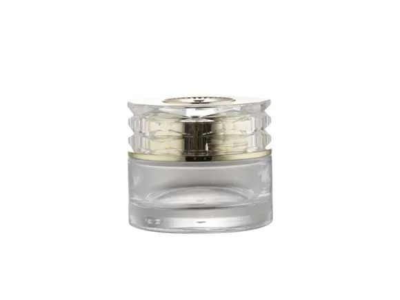 Wholesale 30g 50g Glass Cosmetic Jars with Lids For Eye Face Cream