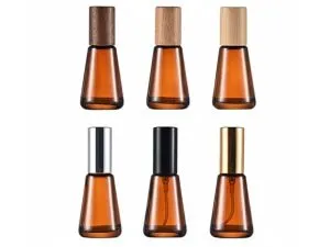 10ml Amber Glass Cologne Perfume Spray Bottles Wholesale Roll On Bottle with Caps