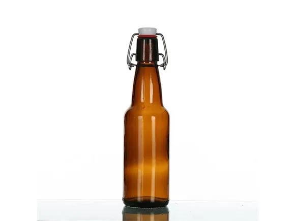 Amber Glass Swing Top Bottles Wholesale For Soda Beer Sparkling Water