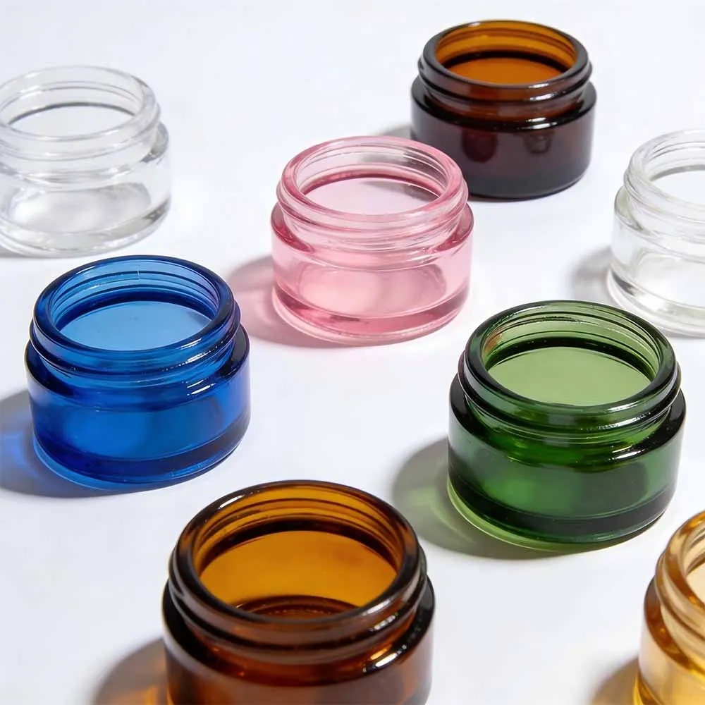 custom cosmetic jar colors