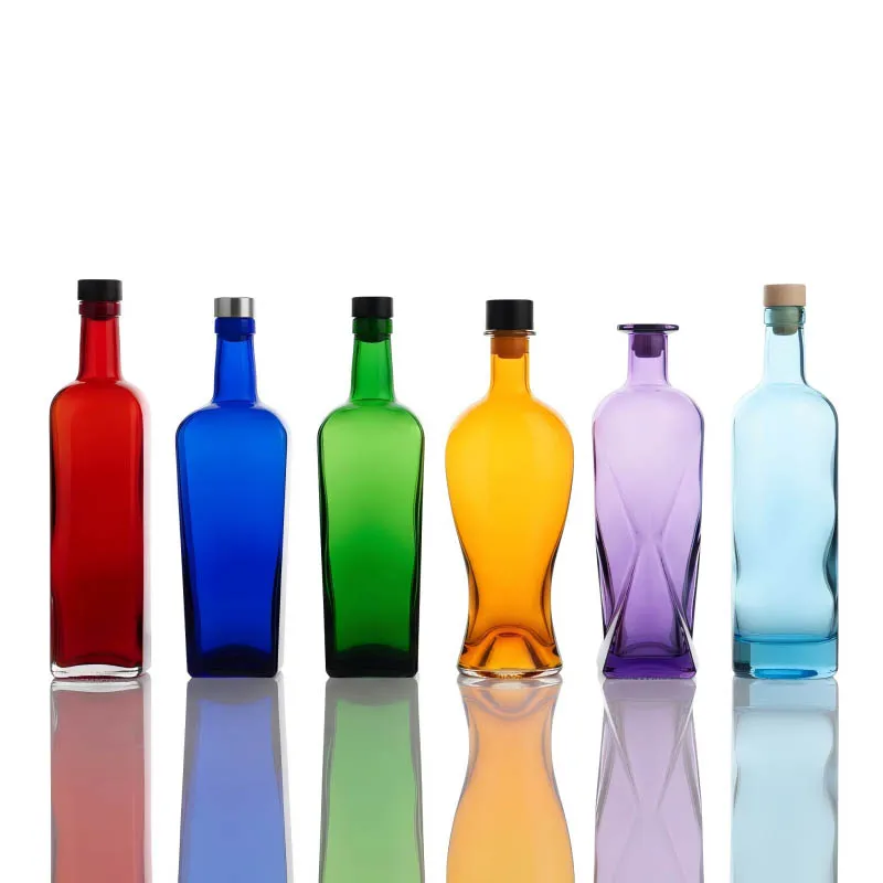 liquor bottles wholesale colors