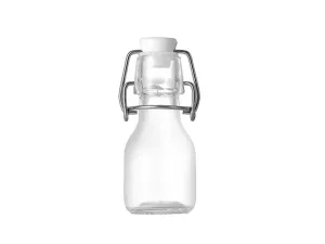2oz(60ml) 3oz(100ml) 8oz(250ml) Small Round Glass Swing Top Bottles Wholesale