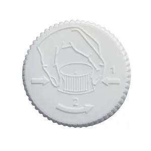 Squeeze-and-Turn Caps