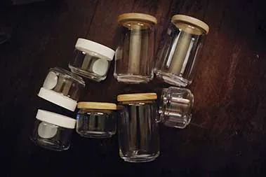 glass storage jars wholesale