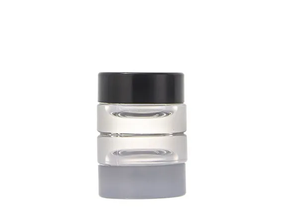 LOPYXBR 12 Barattoli In Vetro Ambrato Da 250 Ml Con Coperchio | Contenitori Vuoti Per Creme, Cosmetici, Erbe E Viaggio | Con Etichette | Diametro 72mm, Altezza 91mm - 5