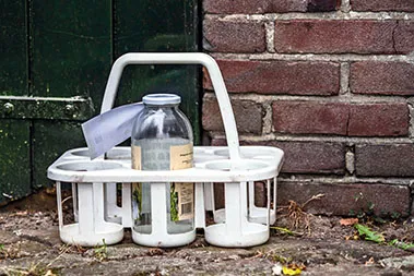 Glazen melkfles bedrukken vanaf 108 st | IGO