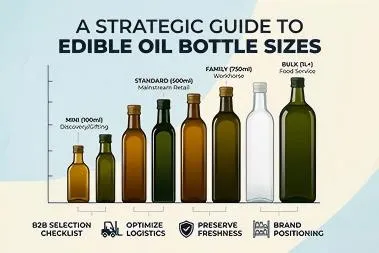 oil bottle sizes