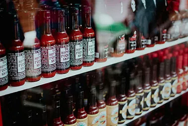 hot sauce bottles wholesale