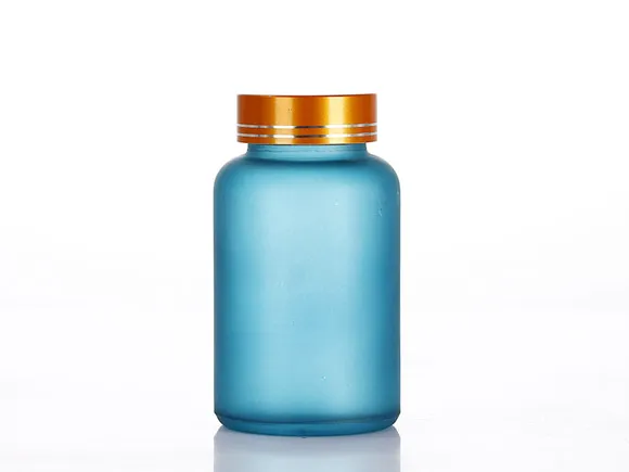 Pills Container Glass 4oz(120ml) Glass Pill Packer Bottles Wholesale with Lids - Reliable ...