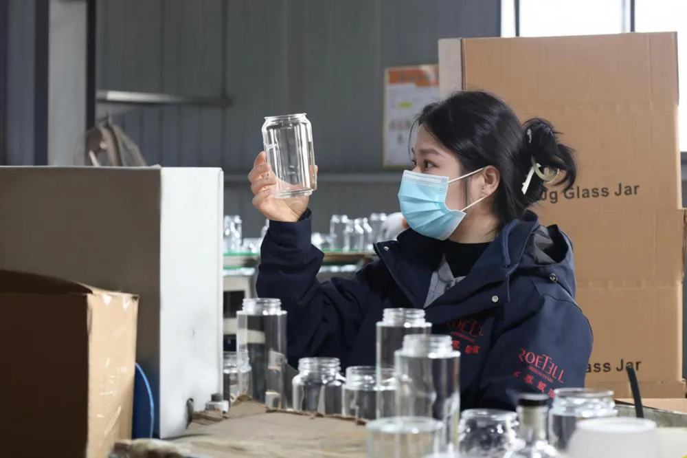 Quality Control of Glass Jars
