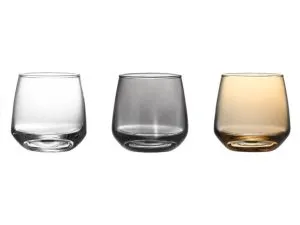 Wholesale Amber Drinking Glasses Glassware Mouthwash Cups