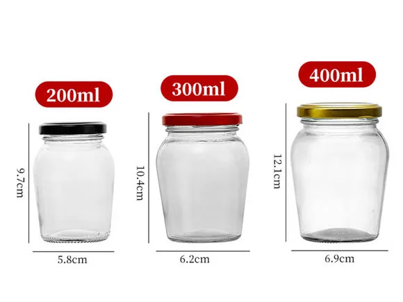 200-ml-, 10-oz- und 400-ml-Einmachgläser mit Deckel – Großhandel – Zuverlässiger Hersteller von Glasflaschen, -gläsern und -behältern