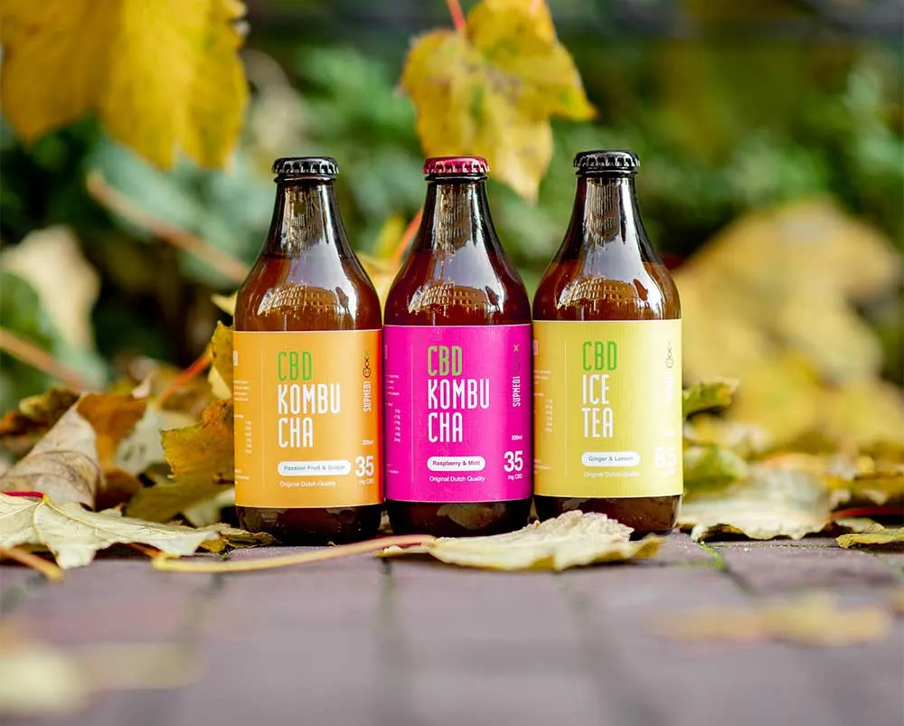 kombucha glass bottles