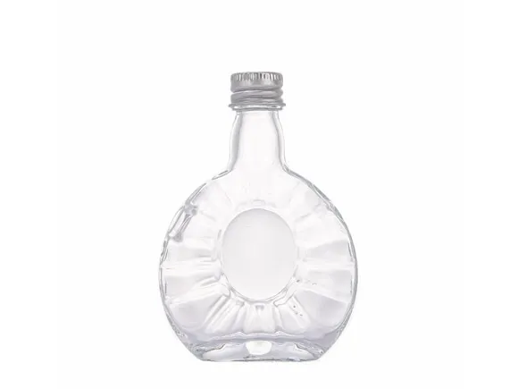 蓋付き50mlミニウイスキーボトル卸売 - 信頼できるガラスボトル、瓶
