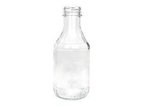 16oz(500ml) Empty Glass Hot Sauce Bottles In Bulk For BBQ Ketchup Pepper Sauce