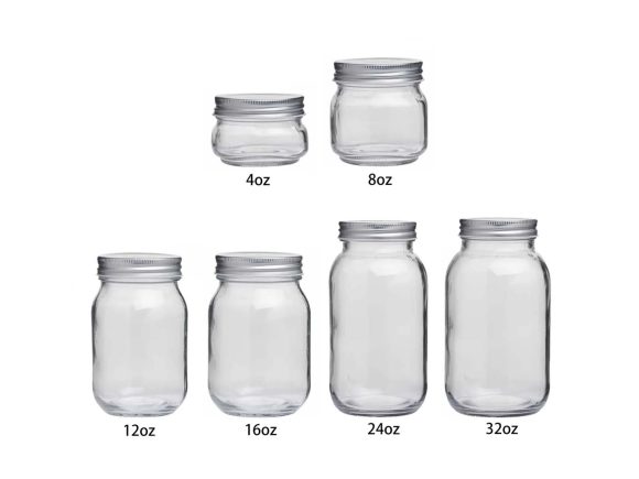 Custom Mason Jars Sizes 02