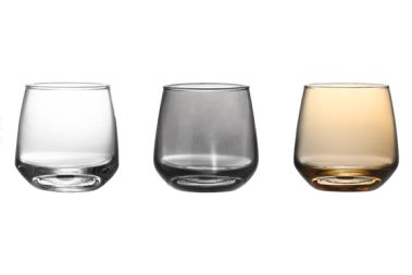 Wholesale Amber Drinking Glasses Glassware Mouthwash Cups