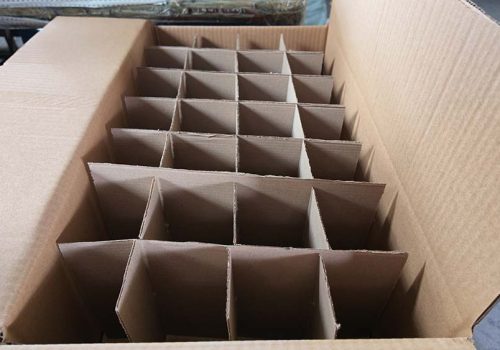 boxes with marks