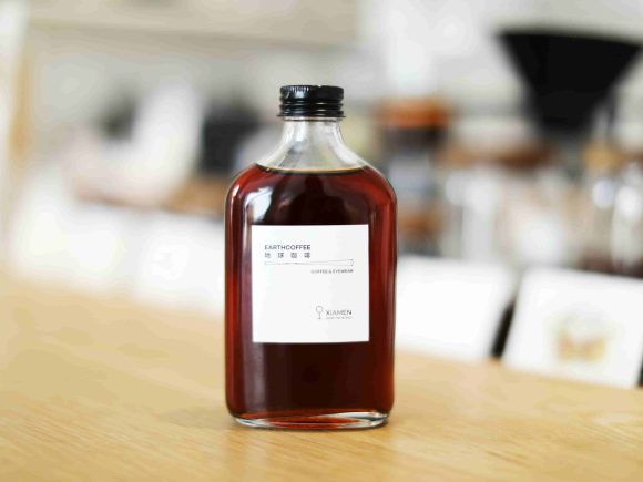 coffee in bottle