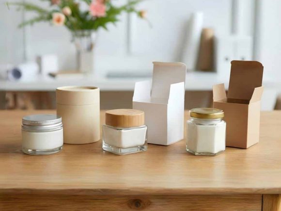 custom cream jar packaging