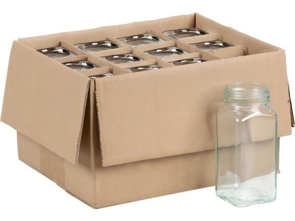 juice bottles in box