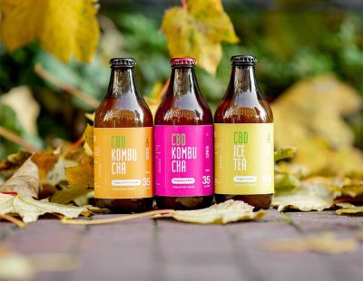 kombucha glass bottles