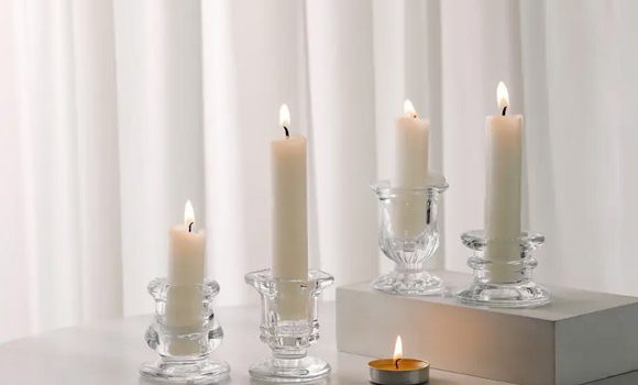 chritmas decor various styles glass votive candle holders